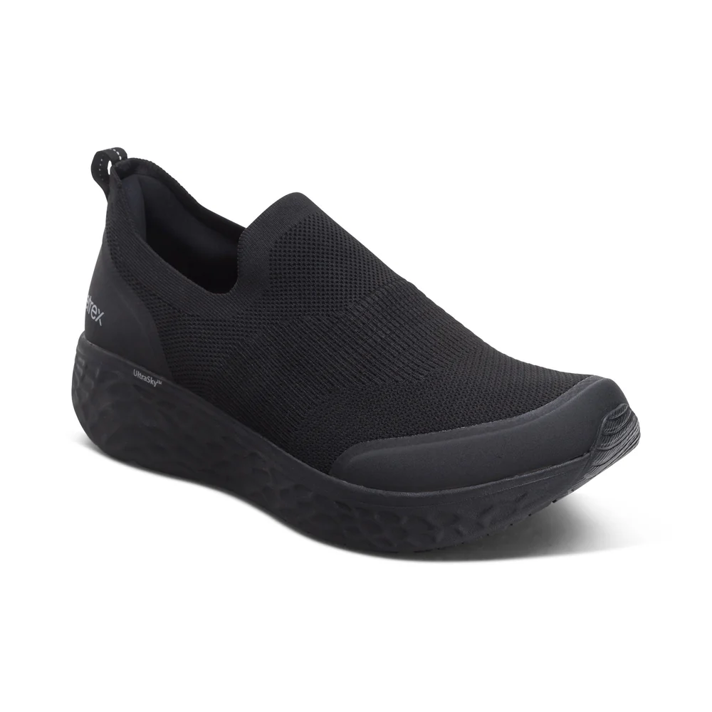 Aetrex Dash Black Black