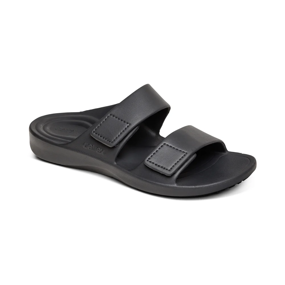 Aetrex Milos Charcoal