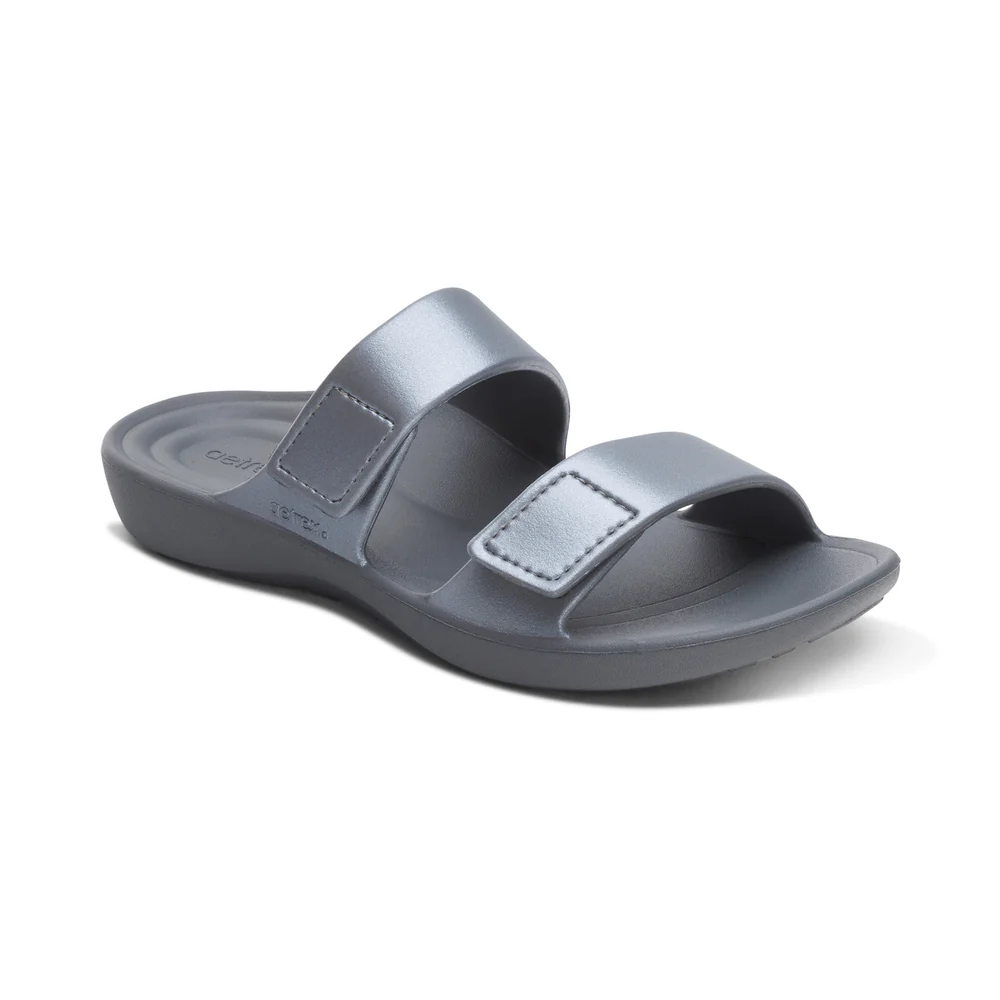 Aetrex Kaia Pewter