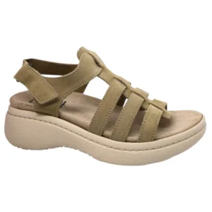 Dr. Feet Cappucino női bőr szandál
