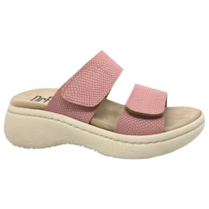Dr. Feet rózsaszín női bőr papucs