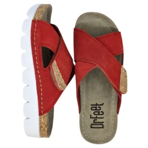 9019-es-noi-dr-feet-bor-papucs-piros-735202 9019-es-noi-dr-feet-bor-papucs-piros-735202