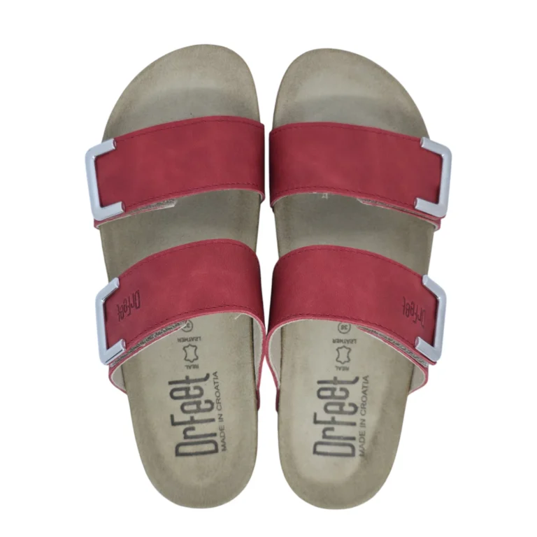 16016-os-noi-dr-feet-bor-papucs-piros-634210 16016-os-noi-dr-feet-bor-papucs-piros-634210