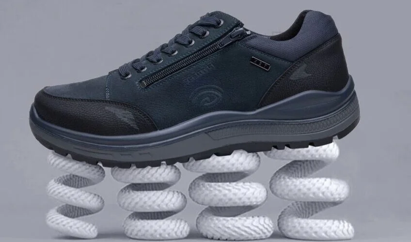 G-Comfort R-1281LK kék férfi sneaker oldalnézetből